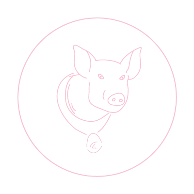 La Ferme des Cabrotins - Logo porc