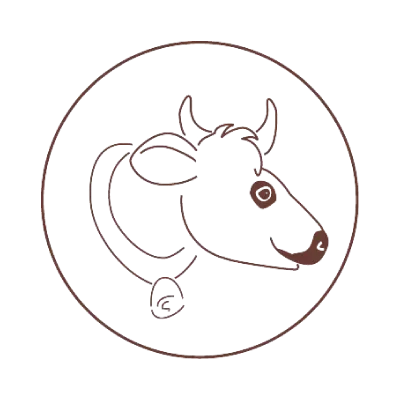 La Ferme des Cabrotins - Logo vache